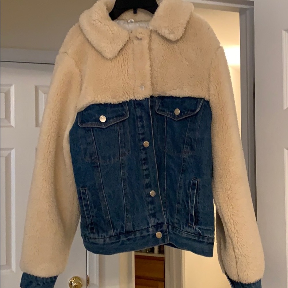Sherpa Jean jacket!
